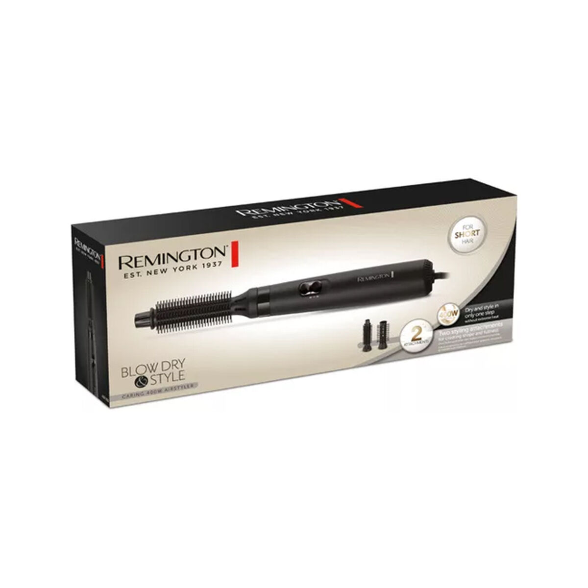 Styling-Børste Remington Blow Dry & Style Svart